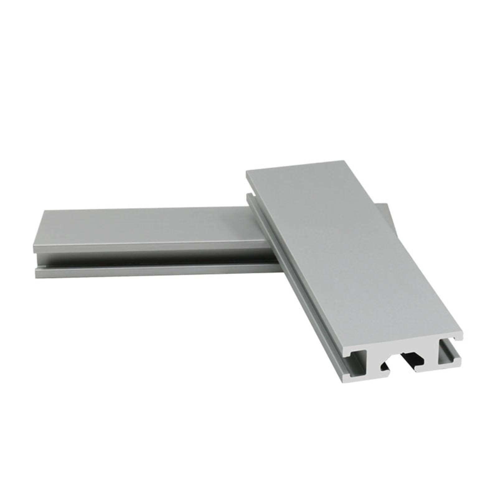 GTPBAO 2 pezzi di profilo in alluminio anodizzato argento 1030 10x30mm telaio di estrusione for guide lineari for armadietti for apparecchiature di scorrimento for telecamere Binario