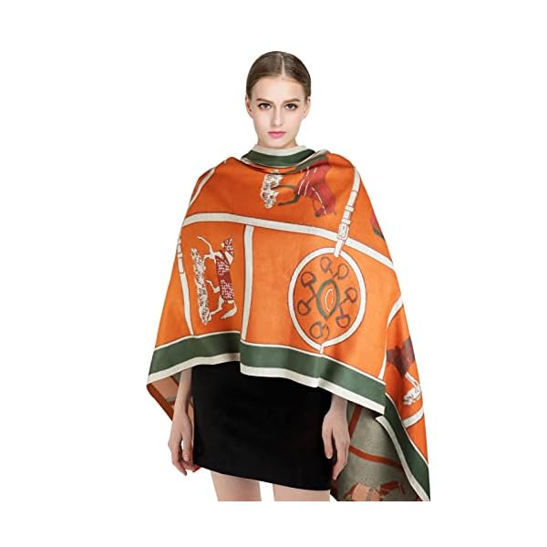 Women's Scarf Shawls and Wraps for Evening Dresses, Redhom Soft Large Blanket Pashmina for Fall Winter with Gorgeous Color - Image 10