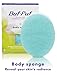 Buf-Puf Dermatologist Developed Body & Facial Sponges, Cleanses & Exfoliates, Reusable, 2 Count, White with Blue Accents, Loofah Pads