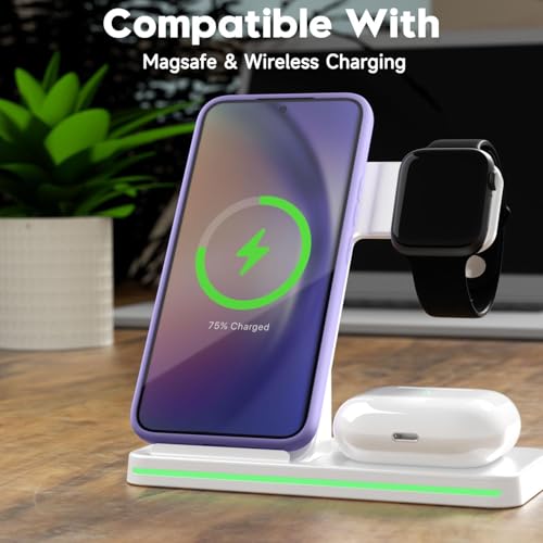 Image of DIZORO Microfiber Candy Case Compatible for Samsung S24 fe Smooth Touch Cushion Liquid Soft Silicone Gel Rubber Phone Cases Non-Slip Full Body Protective Shockproof Back Cover (Purple)