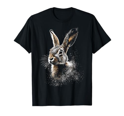 Illustration graphique lièvre T-Shirt