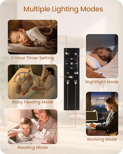 Image of Set of 2 Dimmable Floor Lamps for Living Room with 2 Remotes and Foot Switch, 64.4 inchModern Standing Lamp, Corner Lamp for Bedroom, Bulb Included, 3000K-6500K, White and Gold DCW06LDP205W1