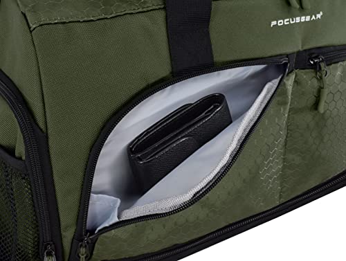 Image of Ultimate Gym Bag 2.0: The Durable Crowdsource Designed Duffel Bag with 10 Optimal Compartments Including Water Resistant Pouch