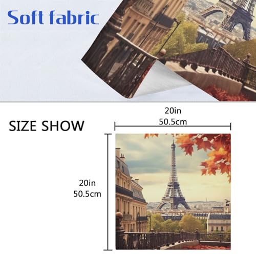 Servilletas de Tela Paris Tower Set x6 miniatura 7