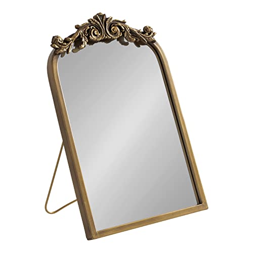 Traditional Chic Gold Mirror for Wall