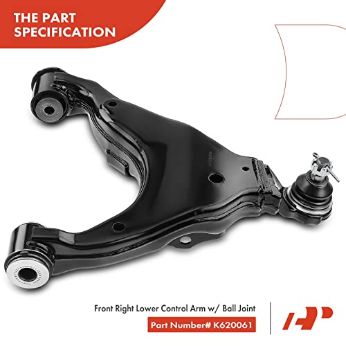 A-Premium 8Pcs Front Suspension Kit, Lower Control Arm Inner Outer Tie Rod End Rack And Pinion Bellow Kit, Compatible with Toyota 4Runner 2003-2009, Lexus GX470 2003-2009