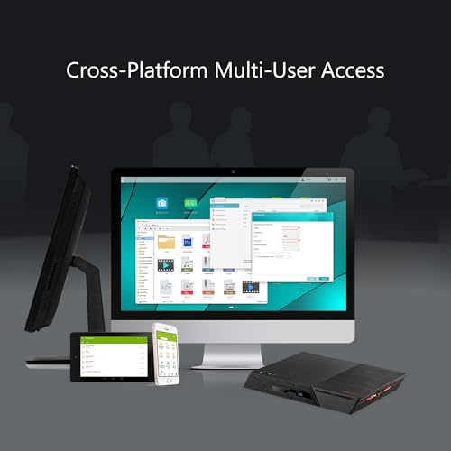 Image of Asustor FLASHSTOR 6 Gen2 FS6806X, 6 Bay All-Flash NVMe NAS, AMD Ryzen Quad-Core CPU, 8GB DDR5 ECC RAM, 10GbE, USB4, Enterprise Grade for Enthusiasts, Network Attached Storage (Diskless)
