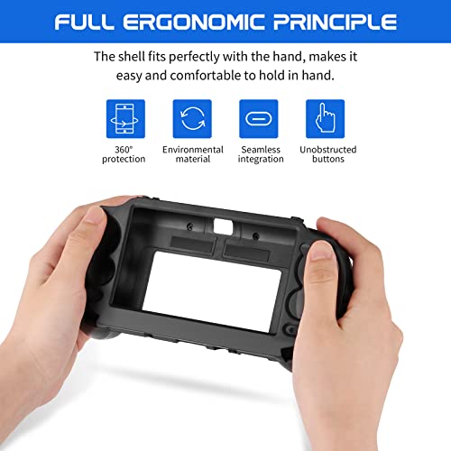 L2 R2 Trigger Hand Grip Shell Controller Protective Case For Sony Playstation Ps Vita 1000 Black By Color Tree #TOP3