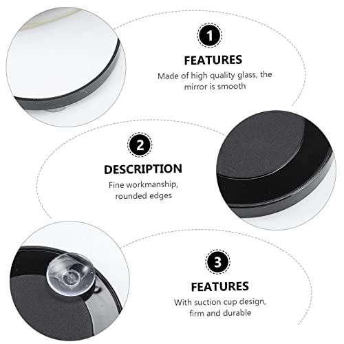 Beavorty Lighted Travel Makeup Mirror Travel Magnifying Mirror With Light Round Vanity Mirror With Lights Travel Vanity Mirror Portable Makeup Mirror Makeup Mirror Magnified 15X Mirrors #TOP7