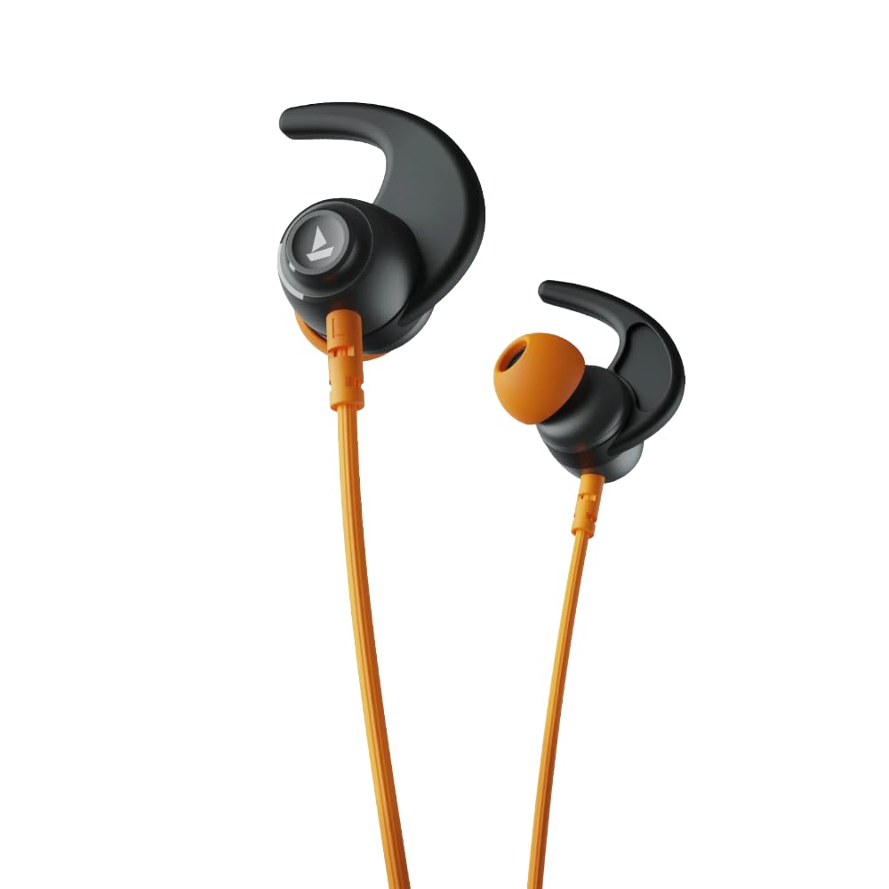 boAt Rockerz 260 Wireless Neckband Earphones with 25 Hours Playtime, Beast Mode, ENx Tech for Clear Calls, ASAP Charge, 10mm Drivers, IPX5 Resistance & Bluetooth v5.2 (Fusion Black)-picture-38