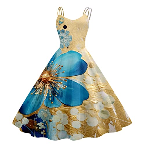 Robe de bal festive des années 50 pour mariages et soirées