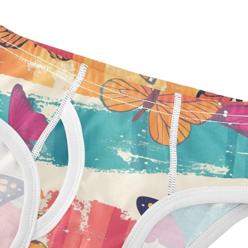 KLL Monarch Butterfly Boys Toddler Soft Nighttime Underwear Breathable Undies4