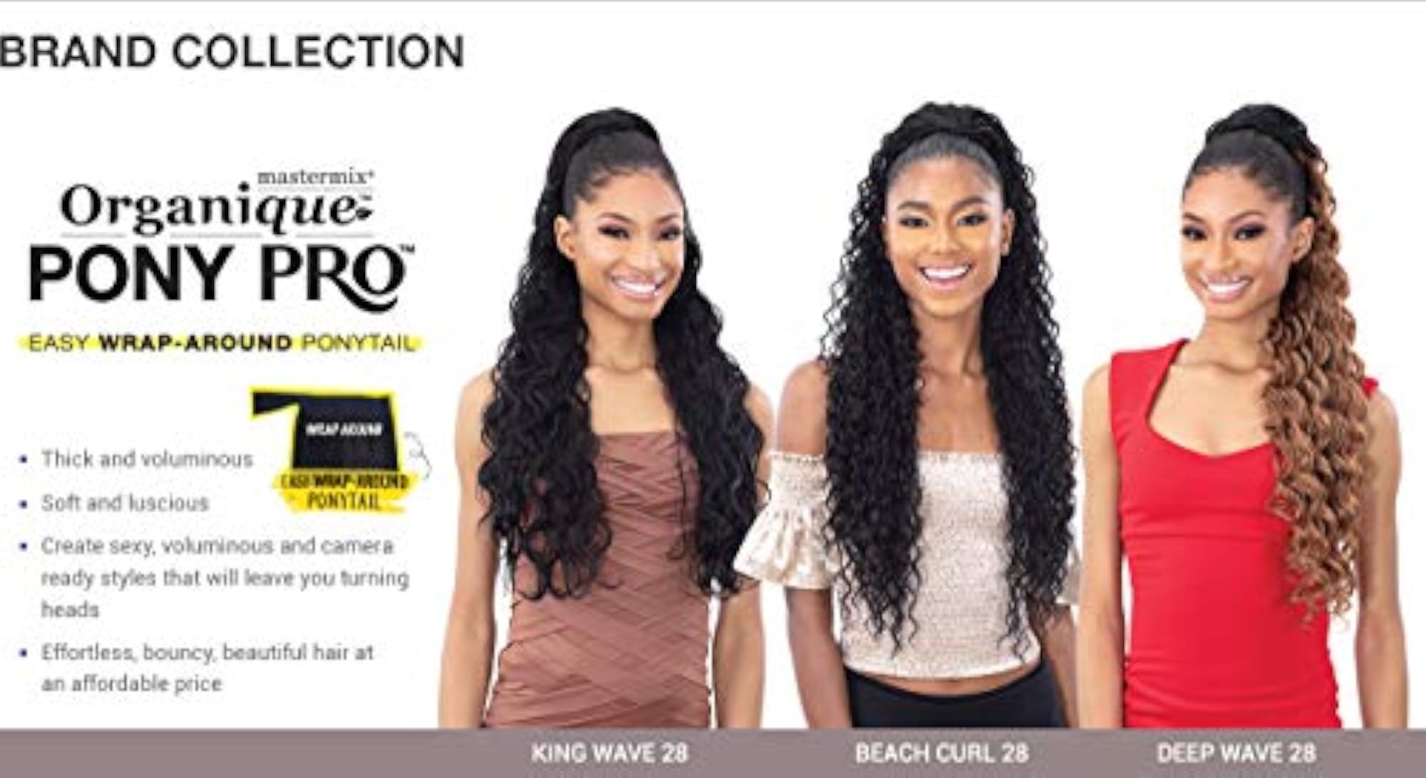 Shake N Go Pony Pro Ponytail - Body Wave 28 (OTCOPPER)