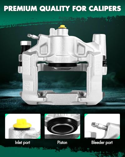 Image of SCITOO - Rear Disc Brake Calipers Assembly with Bracket For Lexus For IS250 2006 2007 2008 2009 2010 2011 2012 2013 19B3221 19B3220