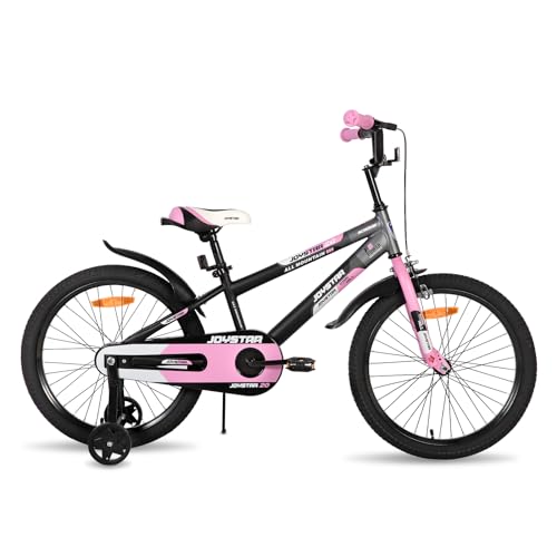 JOYSTAR Berry - Bicicleta de 20 Pulgadas para niños de 7 a 11 años, Bicicleta Infantil con estabilizadores, Rosa