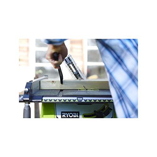 Pack RYOBI Scie sur table électrique RTS1800EF-G - 1800W - 254mm - piètement rétractable - roues - extension - lame carbure - SB254T48A1