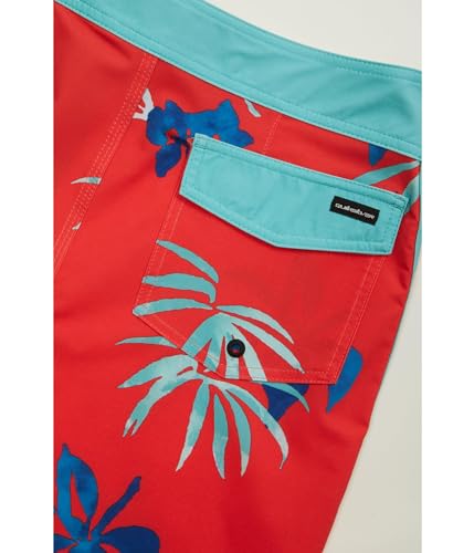Quiksilver Boys Surfsilk Scallop 17 Boardshort Swim Trunk2