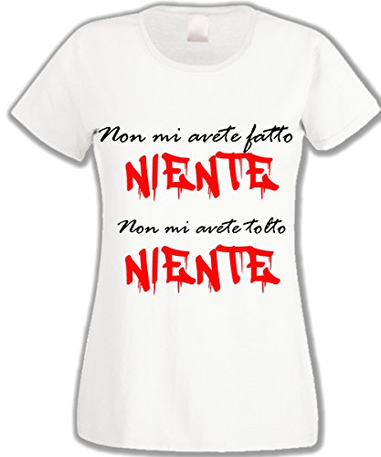 L'Arcobaleno di Luci T-Shirt Donna Non Mi Avete