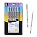 Sakura 57384 6-Piece Gelly Roll Metallic Gel Pen Set, Bold, Silver