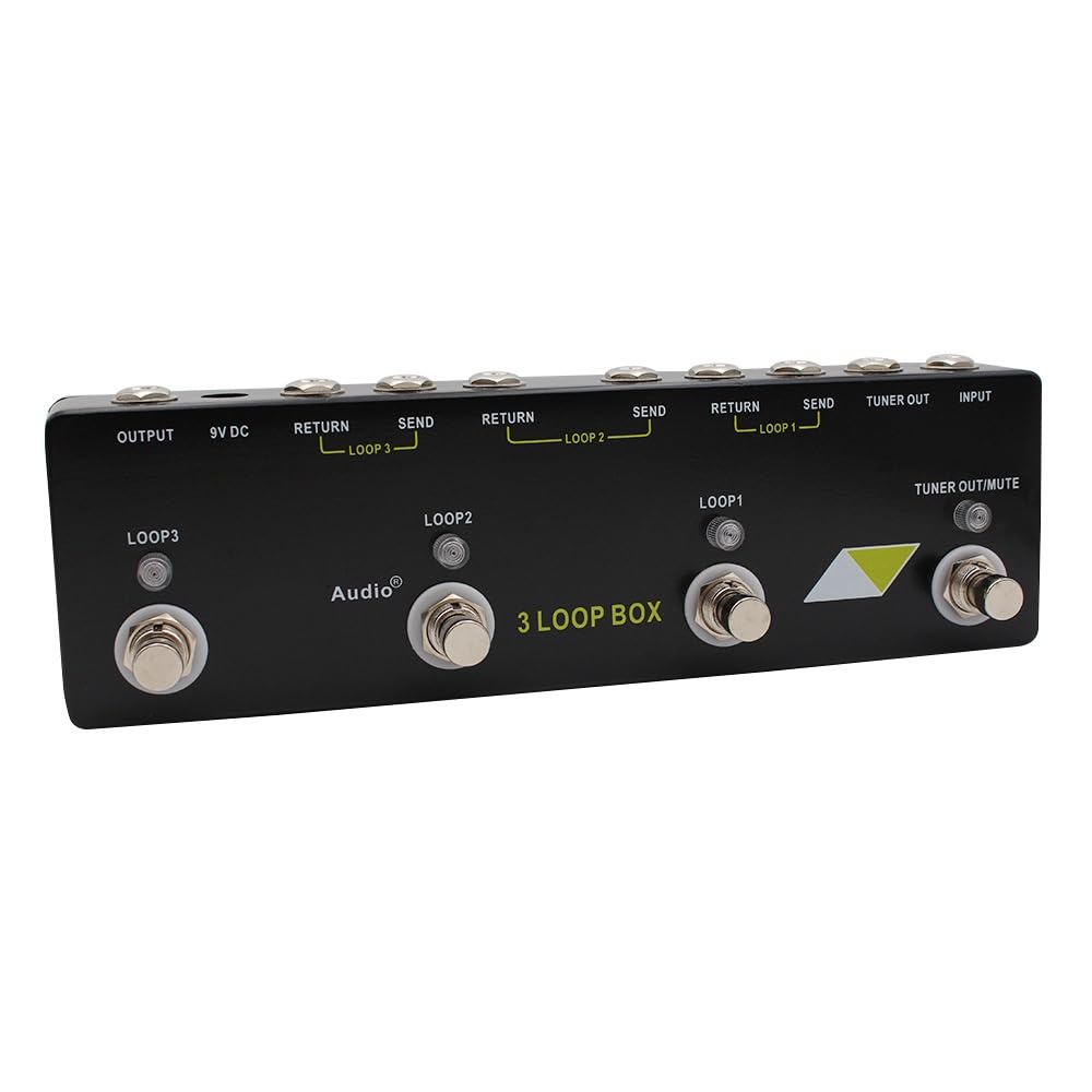 Amazon | Audio 3 LOOP BOX ギターエフェクター ループスイッチャー 3