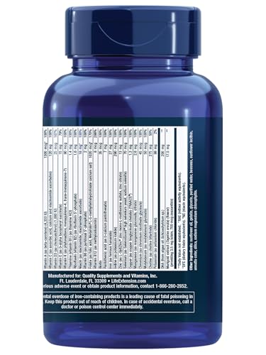 Image of Life Extension Prenatal Advantage, Women's multivitamin, Baby Support, folic Acid, Choline, omega-3s, Vitamin C, D3, B1, B6, B12, zinc, niacin, Gluten Free, Non-GMO, softgels, 120 Count (Pack of 12)