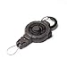 BOOMERANG TOOL COMPANY T-Reign Hunting GPS Retractable Gear Tether, Hook & Loop Strap, 48
