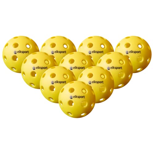 ELK SPORT | 10 Pelotas Pickleball de competición |...