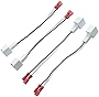 4Pcs Speaker Wire Harness Replacement for 2004-2021 Nissan Altima Titan Frontier Versa Xterra Pathfinder Speaker Connector, 2006-2018 Infiniti M35 Q40 G25 QX70 Car Door Speaker Adapter Plug