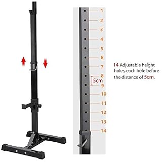 Yaheetech Rack Squat Repose Haltère Réglable 14 Niveaux Repose Barre Musculation Supports pour Haltères Longs à Disques… - Les Beatles, Paul McCartney, John Lennon, RIngo Starr, George Harrison Yaheetech Rack Squat Repose Haltère Réglable 14 Niveaux Repose Barre Musculation Supports pour Haltères Longs à Disques… – Image 4
