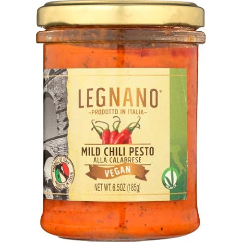 Legnano Pesto Chili Calabrese Vegan, 6.5 oz Cover