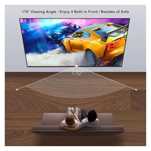 Pantalla de proyección fija 100 pulgadas con marco 1cm 16:9 miniatura 5