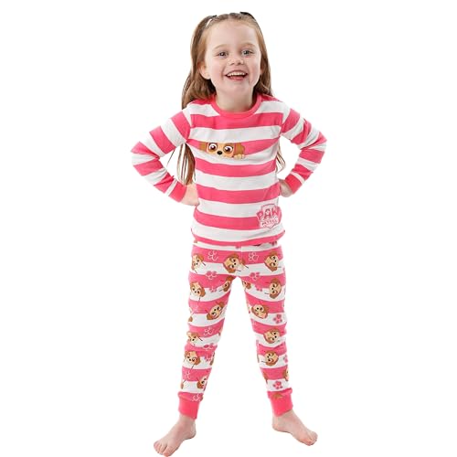Paw Patrol Girls Pajamas | Skye Pajamas For Girls | Long Sleeve Snuggle Fit Pjs For Kids | Official Merchandise2