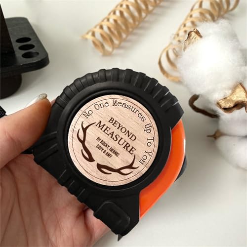 Set de cinta métrica y martillo personalizado para papá miniatura 2