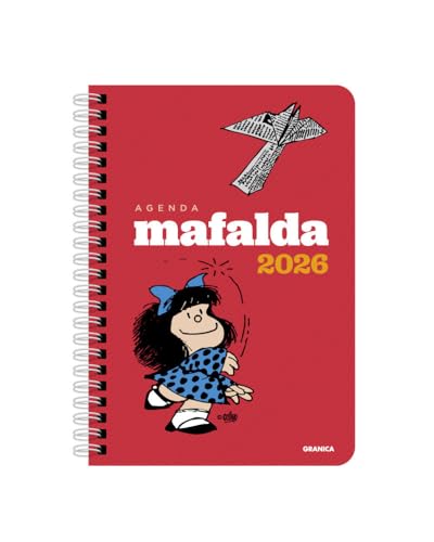 Mafalda 2026, Agenda Anillada Columnas Roja