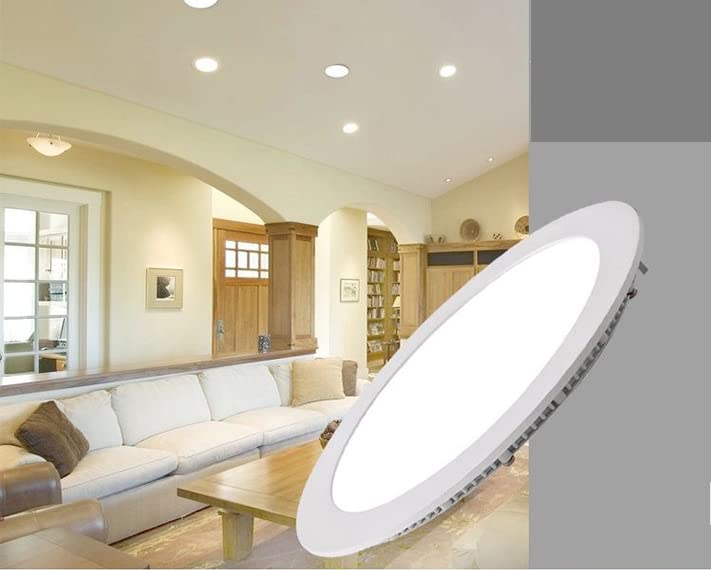 Spot LED Encastré étanche 5W – Lumière Jour 4000K – Pour Salle De Bain, Terrasse, Jardin – 350 Lm – Direct 220V