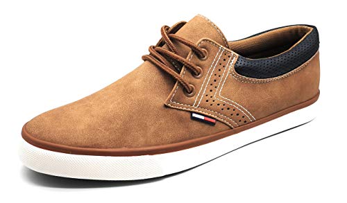P&L Zapatillas para Hombre Casual Negro Azul Camel