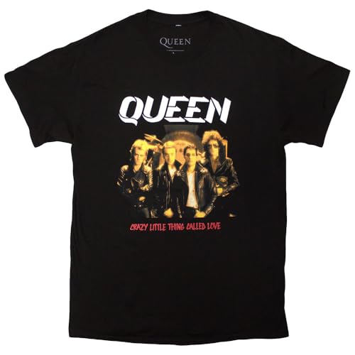 T-shirt Queen Crazy Little Thing Rock Off avec finition haut de gamme