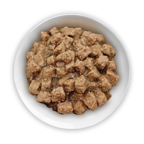 Image of Scoochie Pet Products Chef Scoochie's Tender Chicken Chunks in Gravy Wet Cat Food - Easy Open Pop-Top Cans - Protein & Essential Nutrients - Gourmet Meal for Indoor & Outdoor Cats 12 Cans (14 oz e.)