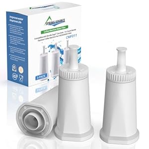 3 Pack Water Filters for Sage Coffee Machine, Compatible with Sage BES450/ BES500/ BES810-1738&up/ SES875-1735&up/ SES876/ SES878/ SES880/ BES920-1749&up/ SES980-1750&up/ SES990 (3 Pack)
