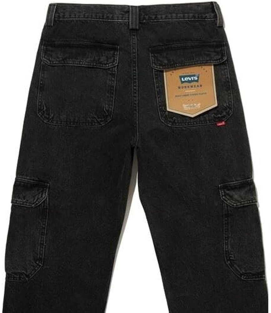 Levi’s STAY LOOSE カーゴパンツ W33 L30 Amazon | [リーバイス] STAY LOOSE カーゴ ブラック Blacks ウエスト30