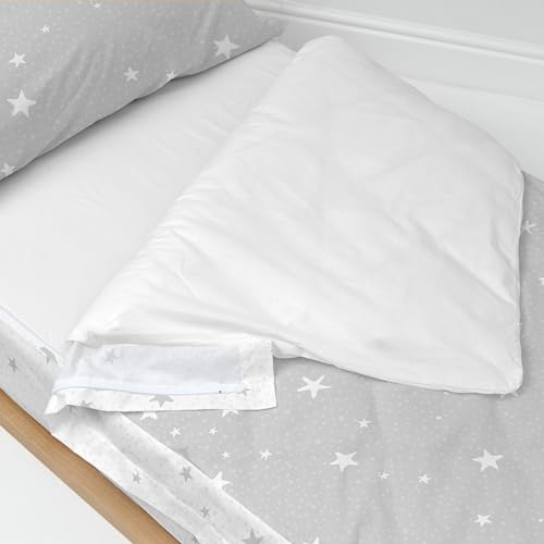 Miniatura 2 de Little Star Grey Saco Nórdico Gris, 105x200 Cm Cama 105 Sin Relleno, 100 Algodón, Calidad De 150 Hilos