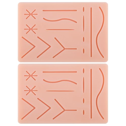 Ultrassist Durable Suture Practice Pad (2 Pads) for Medical and Veterinary Students, Suture Pad...