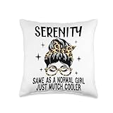 SERENITY Costume Cute Definition Personalized Name SERENITY Throw Pillow