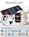 Smart Watches for Women Men (Answer/Make Calls, 3 Bands), 1.85
