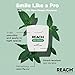 REACH Waxed Dental Floss, Mint, Plaque Remover for Teeth, Shred Resistant, Floss Slides Smoothly, Easy to Use, Waxed, Deep Cleaning Teeth, Oral Care, PFAS Free, for Adults & Kids, 6 Pack, 200 yd