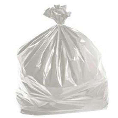 PZ 20 SACCHI ULTRA STRONG SUPER RESISTENTI GIGANTI 80 + 20 + 20 ALTO CM 140 TRASPARENTI PER IMMONDIZIA, SPAZZATURA E RACCOLTA DIFFERENZIATA PLASTIC BAGS SIZE LARGE