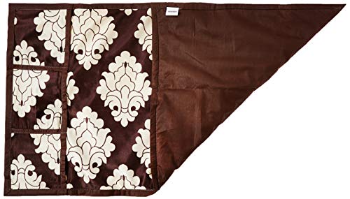 Image of Amazon Brand - Solimo Polyester Fridge Top Cover (Brown)