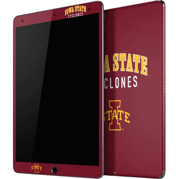 Skinit Decal Tablet Skin Compatible with iPad Air - Officially Licensed Iowa State University Collegiate Text Design