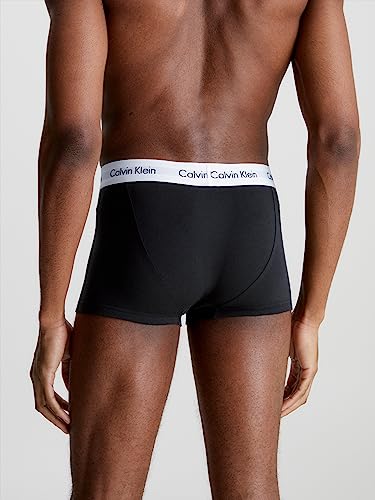 Image of Calvin Klein Cotton Stretch 3 Pack Low Rise Trunks