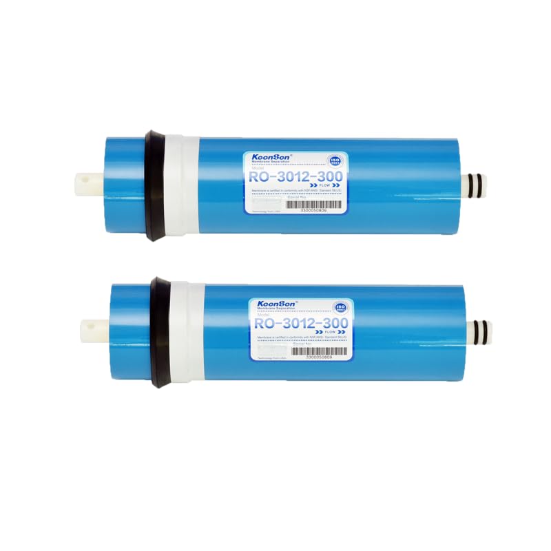 Membrana RO-3012-300 GPD ad alte prestazioni - serie residenziale - per impianti ad osmosi 2 PEZZI